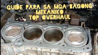 PARA SA MGA NAG SIMULA PALANG MAG MEKANIKO PANOORIN NYO ITO. TOP OVERHAUL STEP BY STEP