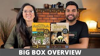 Agricola: All Creatures Big and Small & Caverna: Cave vs Cave Big Boxes Overview