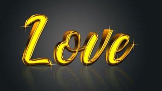 Photoshop 3d Gold Text Effect | 3d golden text photoshop Hindi |3d Gold Text Effect Kiase Banate Hai