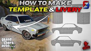 HOW TO MAKE TEMPLATE AND LIVERY OF ANY CAR WITH ZMODELER 3 FOR GTA 5 | LIVERY SUPPORT | URDU\HINDI