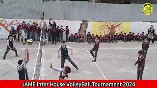 Jaffaria Academy of Modern Education Organized Inter House Volleyball Tournament.2024