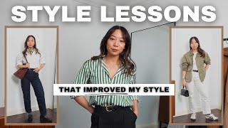 5 Style Lessons I Learnt in 2024 that IMPROVED My Style