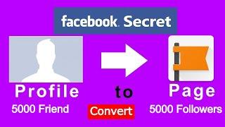 How to Convert Facebook Profile into Facebook Fan Page | 2020 | Migrate Fb Profile To Facebook Page