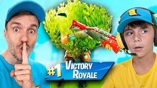 VITÓRIA ROYALE COM HOMEM ARBUSTO NO FORTNITE- Brancoala Games