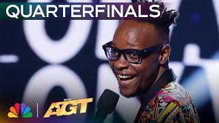 Comedian Learnmore Jonasi Makes The Crowd Cry From LAUGHTER! | Quarterfinals | AGT 2024