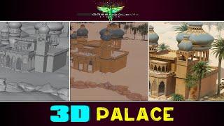 VFX Breakdown - 3D Palace | Where Tech Meets Art | Green Gold VFX Studios