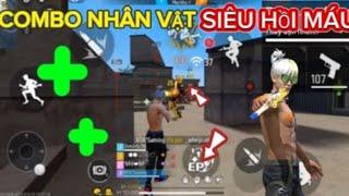 [Free Fire] NTA"Gaming Thử Test Combo "Nhân Vật Siêu Hồi Máu" Và Cái Kết Hồi Máu Quá Bá Đạo !!!