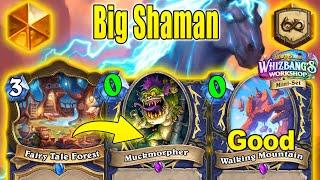 NEW Big Shaman Deck That's Defeating Even The Tier 1 Meta Whizbang's Workshop Mini-Set | Hearthstone