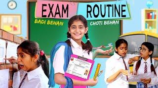 EXAMS Day Routine | BADI vs CHHOTI BEHAN  Expectations vs Reality | MyMissAnand