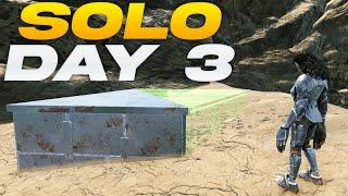 SOLO Claiming A Broken Modded Crouch Cave! - Ark