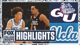 No. 14 Gonzaga Bulldogs vs. No. 22 UCLA Bruins Highlights | CBB on FOX