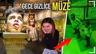 GECE GİZLİCE MÜZE 'DE KALMAK !? @siladundar1