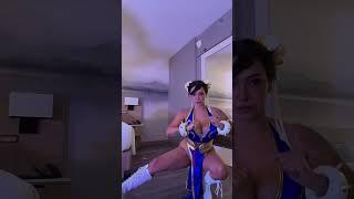 Chun Li cosplay #cosplay #chunli #streetfighter #sexy #busty #gamerlife