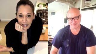 Kamala Harris and Chef Tom Colicchio Instagram Live