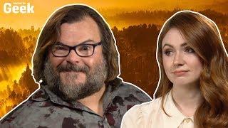 JUMANJI : notre interview de JACK BLACK et KAREN GILLAN | Le Journal Du Geek