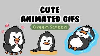 Cute Animated GIFs | Green Screen