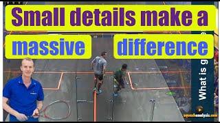 Skills for squash - Good length