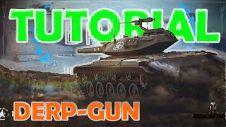 Derp Gun Tutorial | +10 GOLDEN tips on how to play with derp guns | WoT with BRUCE | Gameplay