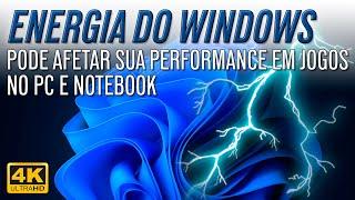 ENERGIA E PERFORMANCE MÁXIMA no seu PC ou Notebook