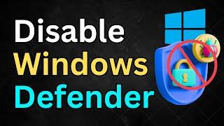 Turn Off or Disable Windows Defender in Windows 11:10   Disable Windows Anti virus