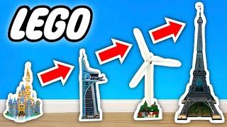 I Built The TALLEST LEGO SETS Ever Released!