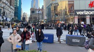 New York City LiveMonday Rush Hour Walk in Manhattan(03.25.24)