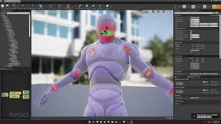 Unreal Engine - Constraints And PhAT/Physics Asset (Full Setup)