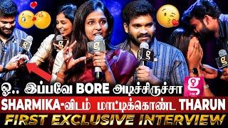 சண்டை போட்டு 20 நாளா பேசாம இருந்தோம் - Dr. Sharmika & Tharun's First Couple Interview | Galatta Pink