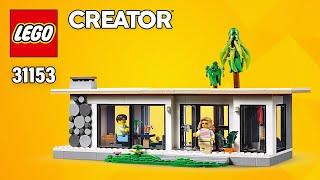 LEGO Creator Forest Cabin (31153) from Modern House | Step-by-Step Building Instructions | TBB