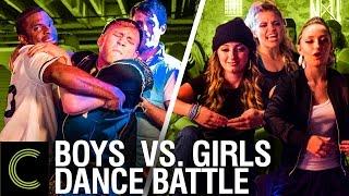 DANCE BATTLE: Boys Vs Girls (ft. Brooklyn and Bailey) - Studio C