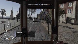 A Tram Ride in Lisbon