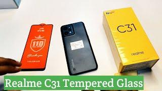 Realme C31 Best Tempered Glass | How to apply Screen Protector