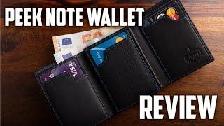 The Peek Note Wallet by Gerard Kearney with Secret Tannery Review