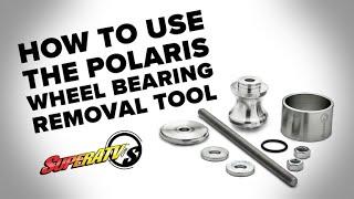 How to Use SuperATV's Polaris Wheel Bearing Removal Tool