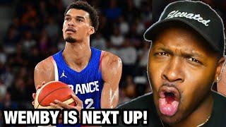 DBlair Reacts To France vs Germany Full Game Highlights | Olympics Warm Up | July 06, 2024