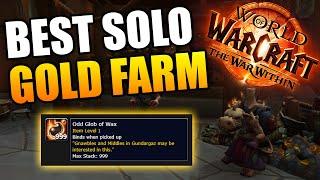 Solo Gold Farm in The War Within WoW - Odd Glob of Wax Farming Guide