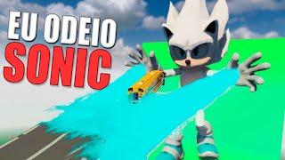 Sonic é muito forte e difícil no Teardown com Mods