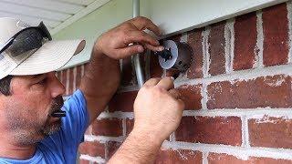 Drilling Through a Brick Wall When Installing a MRCOOL DIY Ductless Mini Split