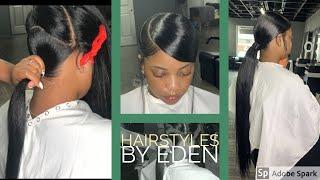 30 INCH SLICK PONYTAIL!