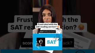 Tired of getting SAT reading questions wrong? Use this  #sat #satprep #digitalsat