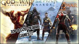 TOP 8 Best God of War Games #topgames #godofwar #games