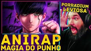 Mash Burnedead | Magia do Punho | AniRap | REACT - REAÇÃO