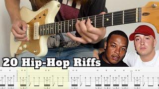 20 Essential Hip-Hop Riffs on Guitar (with TAB)