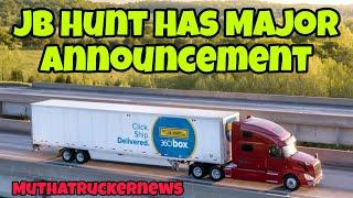 JB Hunt Has Major Announcement For Carriers Of Their Brokerage Operations  Truck Drivers