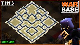 NEW! TH13 War Base (After TH17 Update) | Anti 3 star Town Hall 13 Base Copy Link