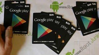 €25 x4 GOOGLE PLAY GIFT CARD GIVEAWAY!! FREE GIFT CARD - FREE CODE