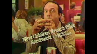 New Chicken Breast Filet Sandwich from Kentucky Fried Chicken commercial.