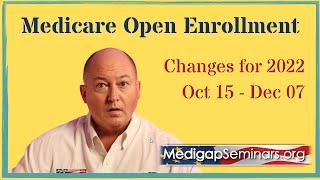 Medicare Open Enrollment 2022 / Changes for 2022