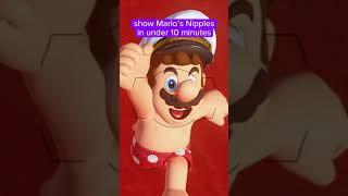 The weird Mario Speedrun where you buy him boxers