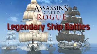 Assassins Creed: Rogue | All Legendary Ship Battles